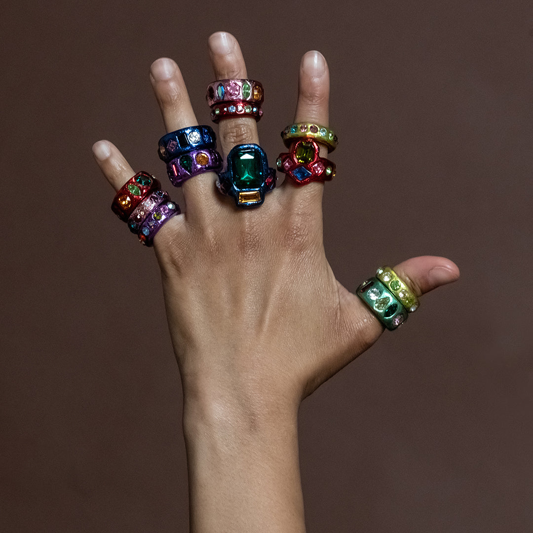 Wide Infinity Ring - Customizable