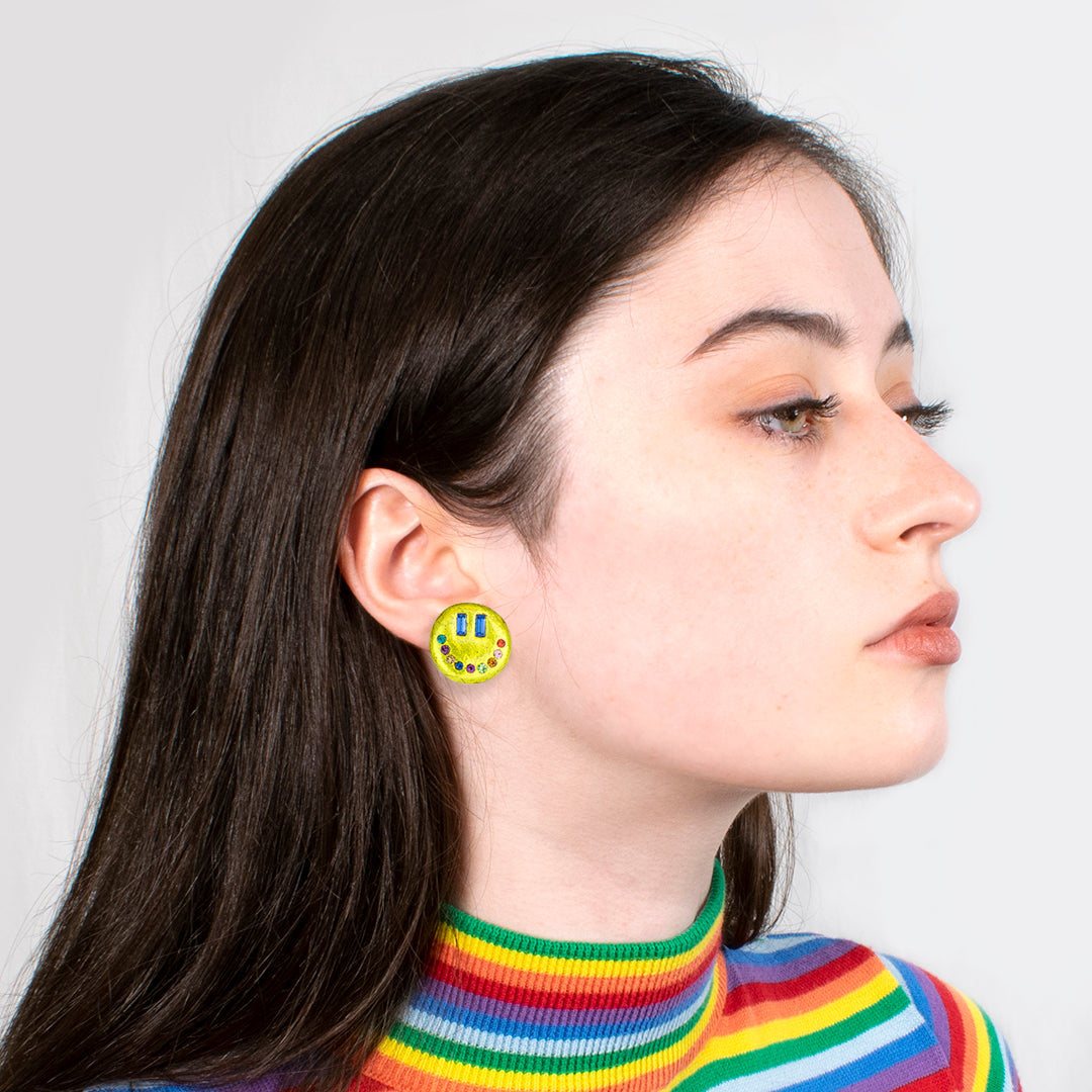 Smiley Studs - Customizable