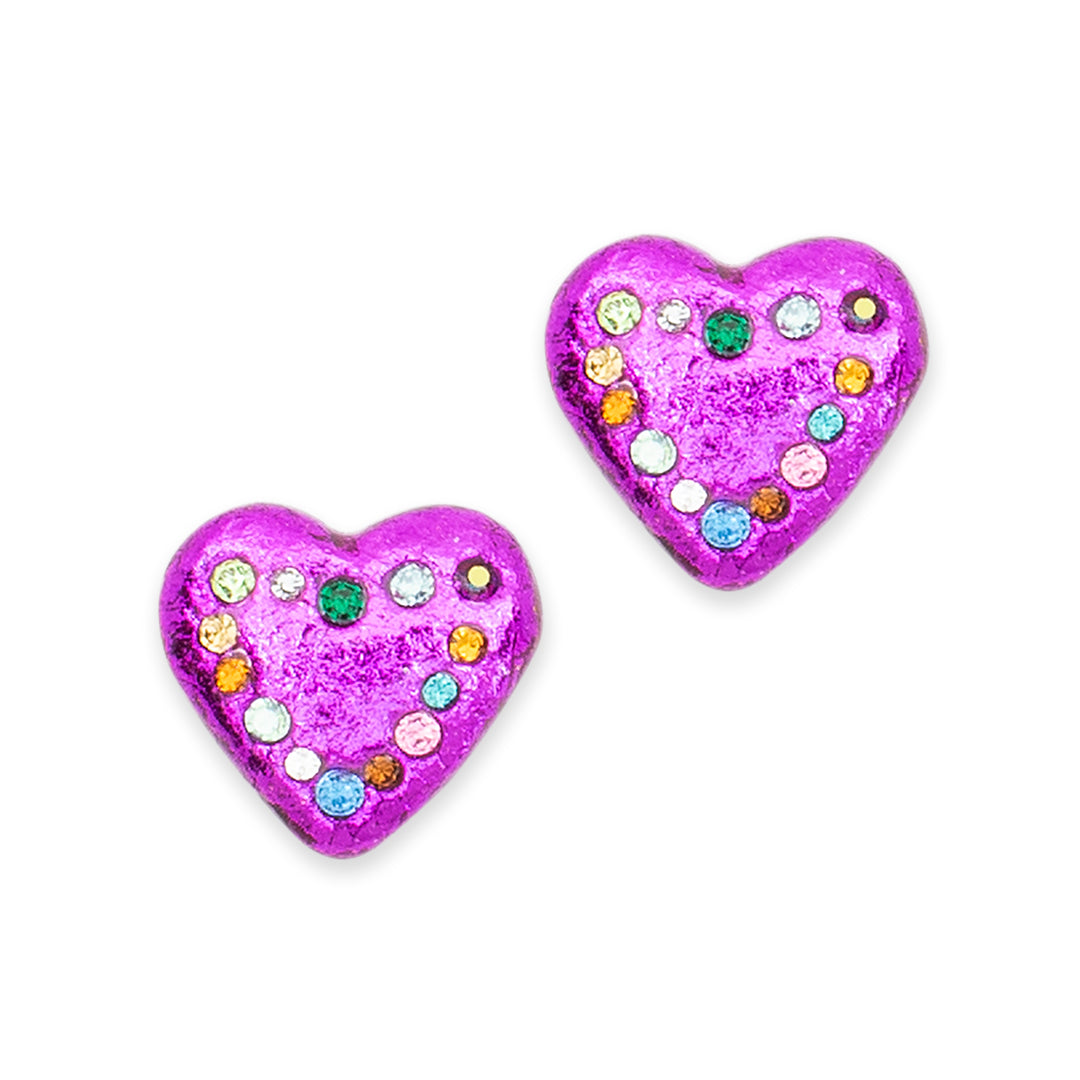 Heart Studs - Customizable