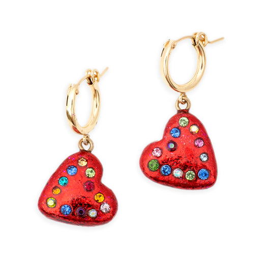 Heart Hoop Drops - Customizable