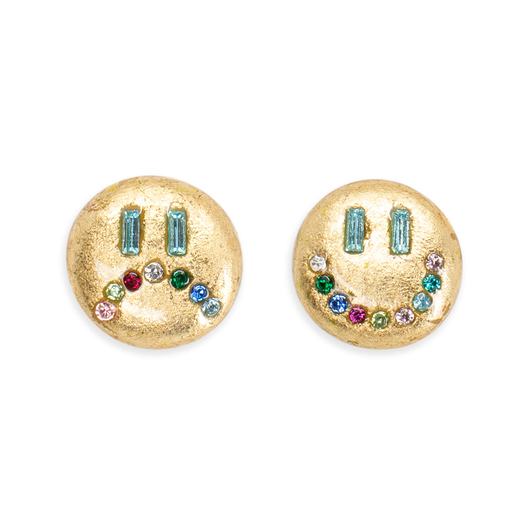 Smiley/Frowny Studs - Customizable