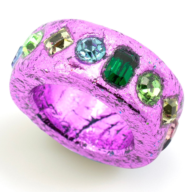 Wide Infinity Ring - Customizable