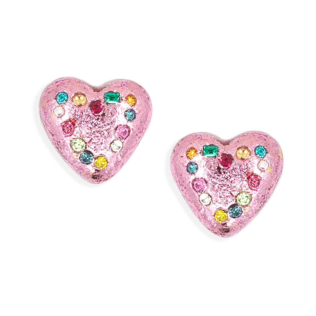 Heart Studs - Customizable