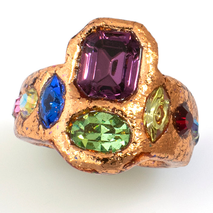 Paired Stone Ring - Customizable
