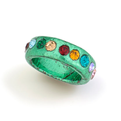 Mint Thin Infinity Ring - Size 4.75